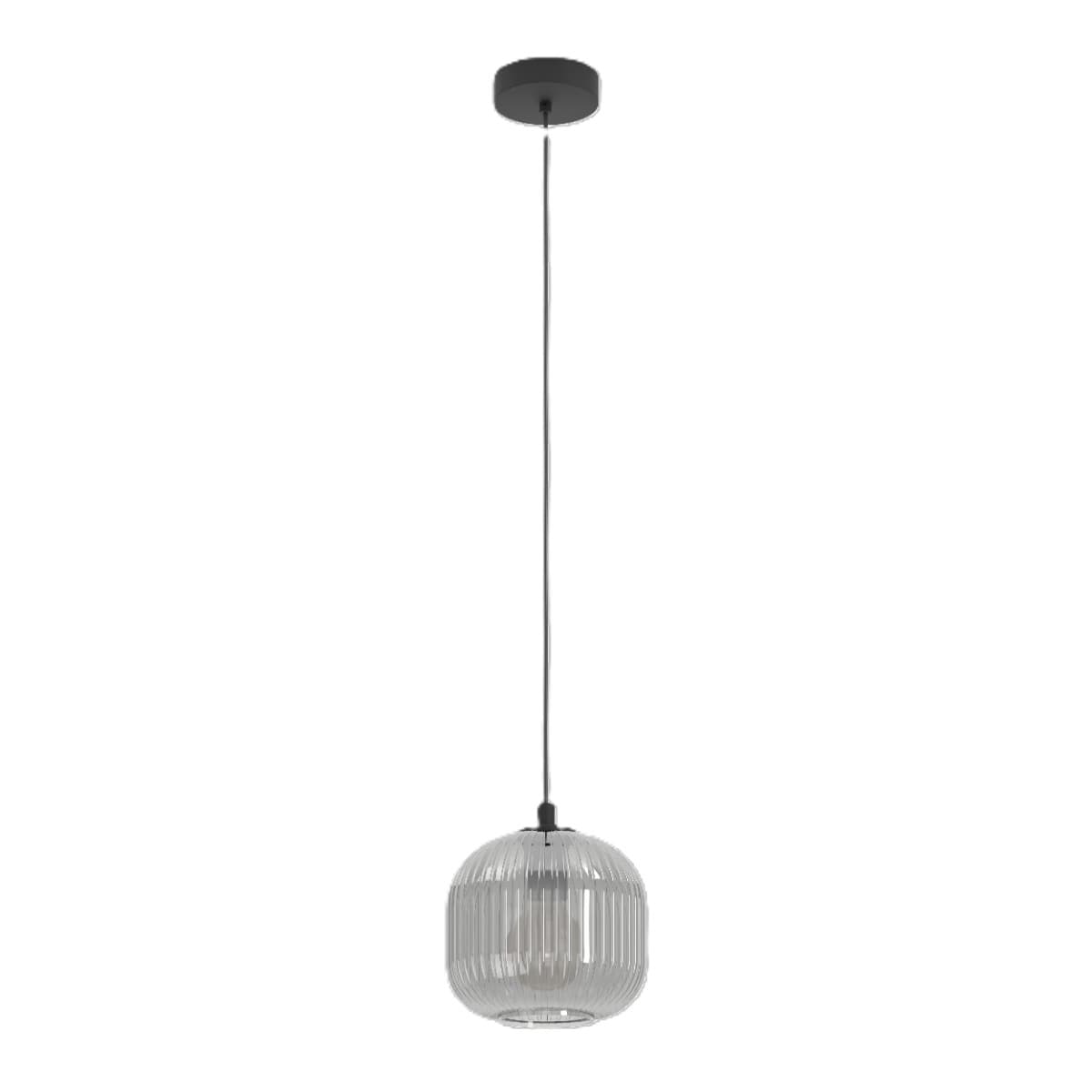 Eglo Mantunalle 1 Black E27 Pendant Light