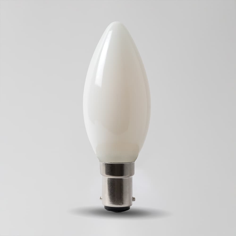 Soho Lighting B15 Opal Candle Dimmable LED Bulb 4W - 4100K