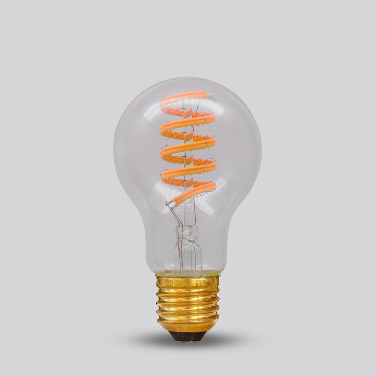 Soho Lighting E27 Dim to warm GLS Clear LED Bulb A60 - 7W - High CRI