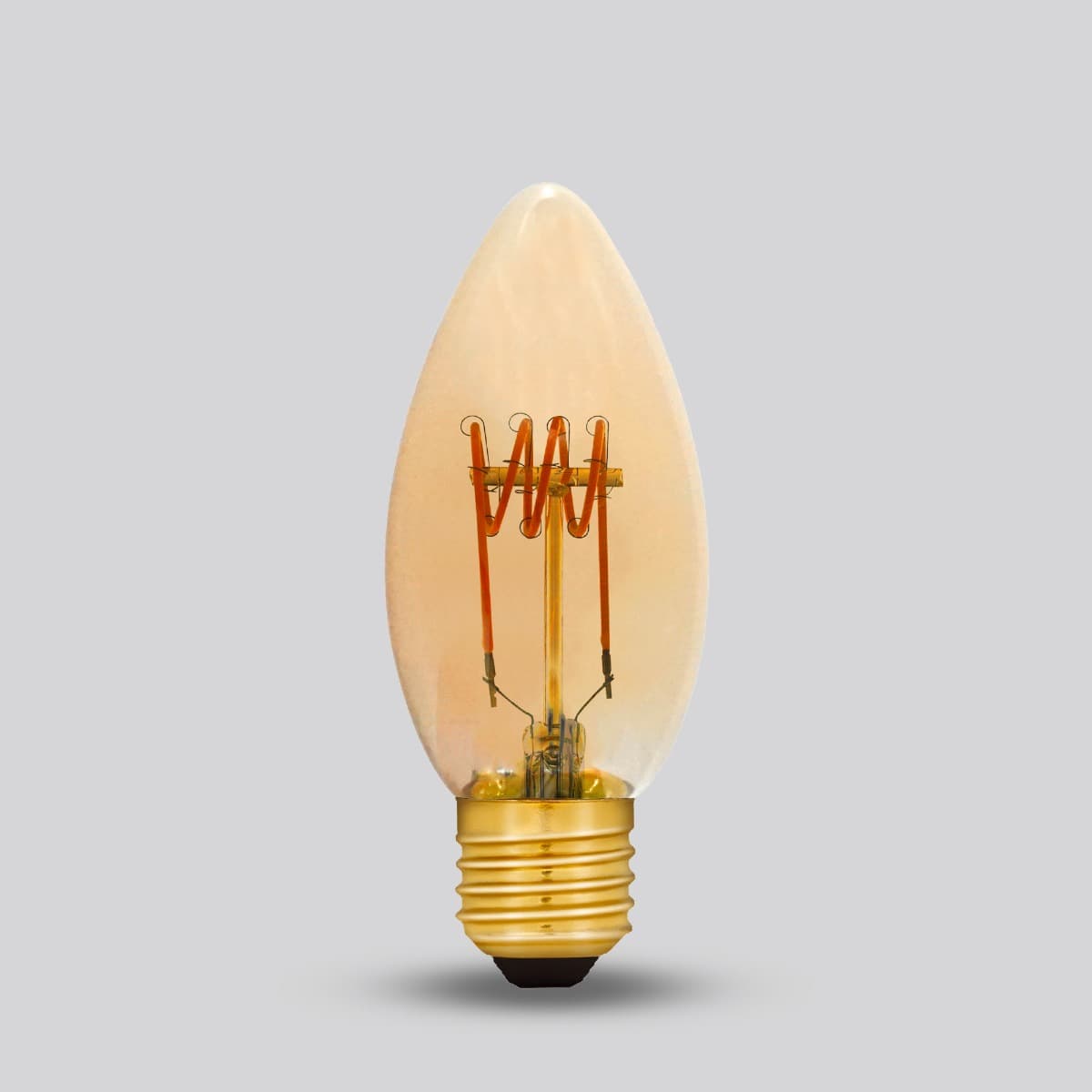 Soho Lighting E27 Vintage Sunset Candle Dimmable LED Bulb C35 - 3W - 1800K - High CRI