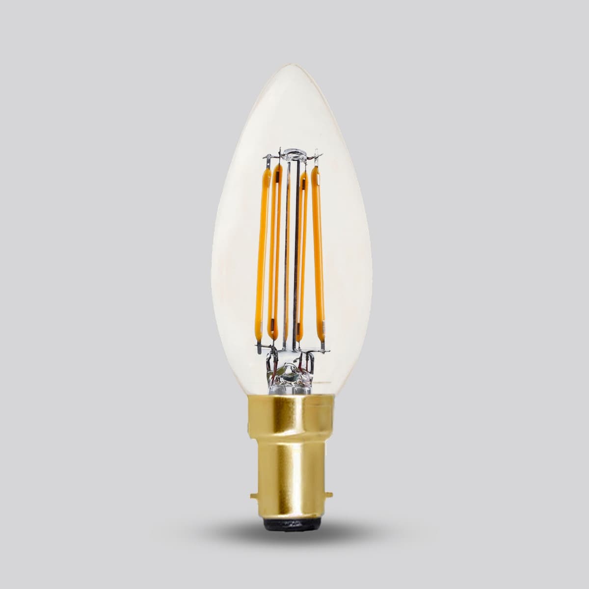 Soho Lighting B15 Classic Clear Candle Dimmable LED Bulb C35 - 4W - 2700K - High CRI