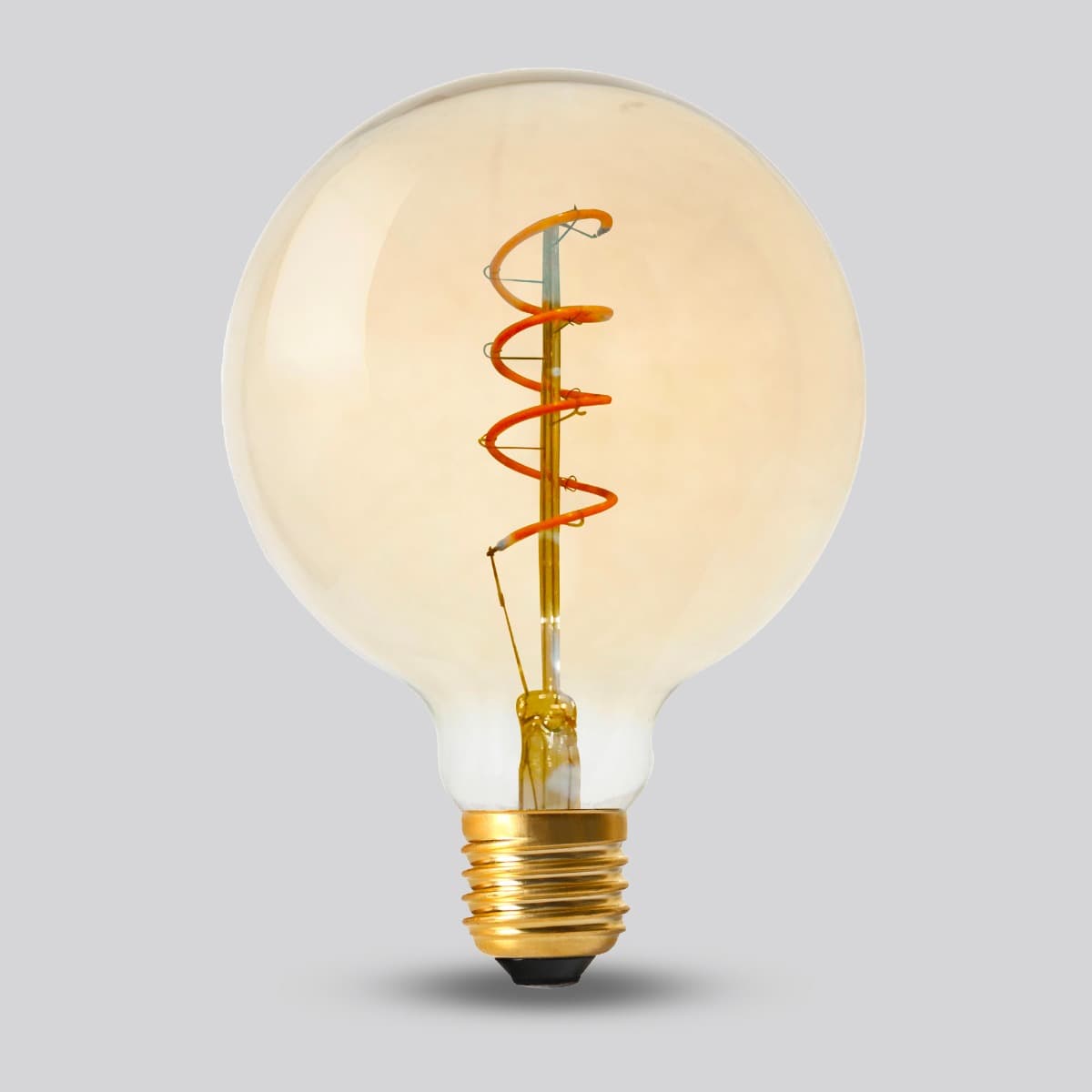 Soho Lighting E27 Vintage Sunset Globe Dimmable LED Bulb G12 - 4W - 1800K - High CRI