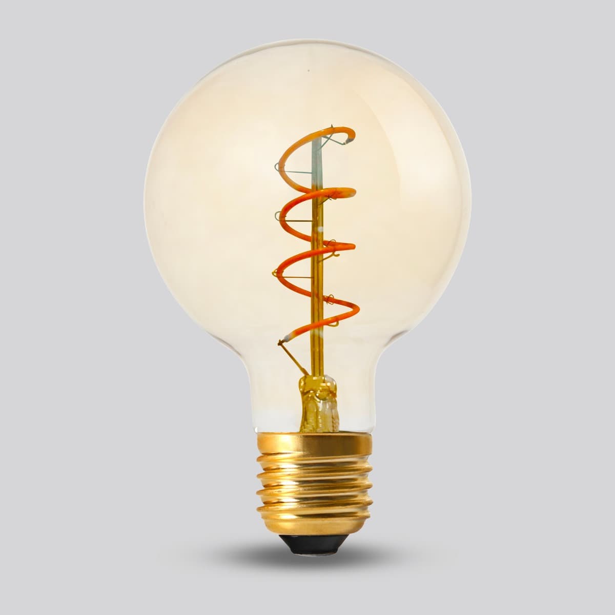 Soho Lighting E27 Vintage Sunset Globe Dimmable LED Bulb G95 - 4W - 1800K - High CRI
