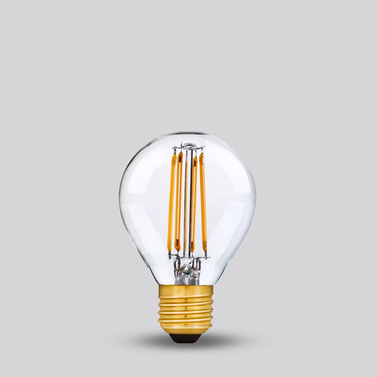 Soho Lighting E27 Classic Clear Golfball Dimmable LED Bulb G45 - 4W - 2700K - High CRI