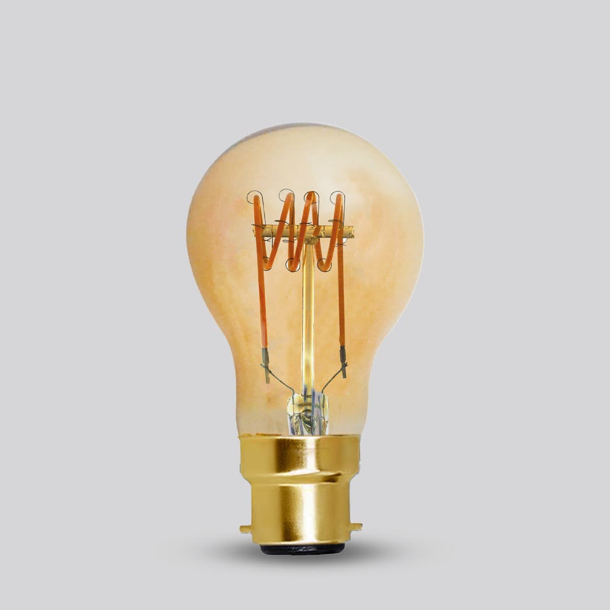 Soho Lighting B22 Vintage Sunset GLS Dimmable LED Bulb A60 - 4W - 1800K - High CRI