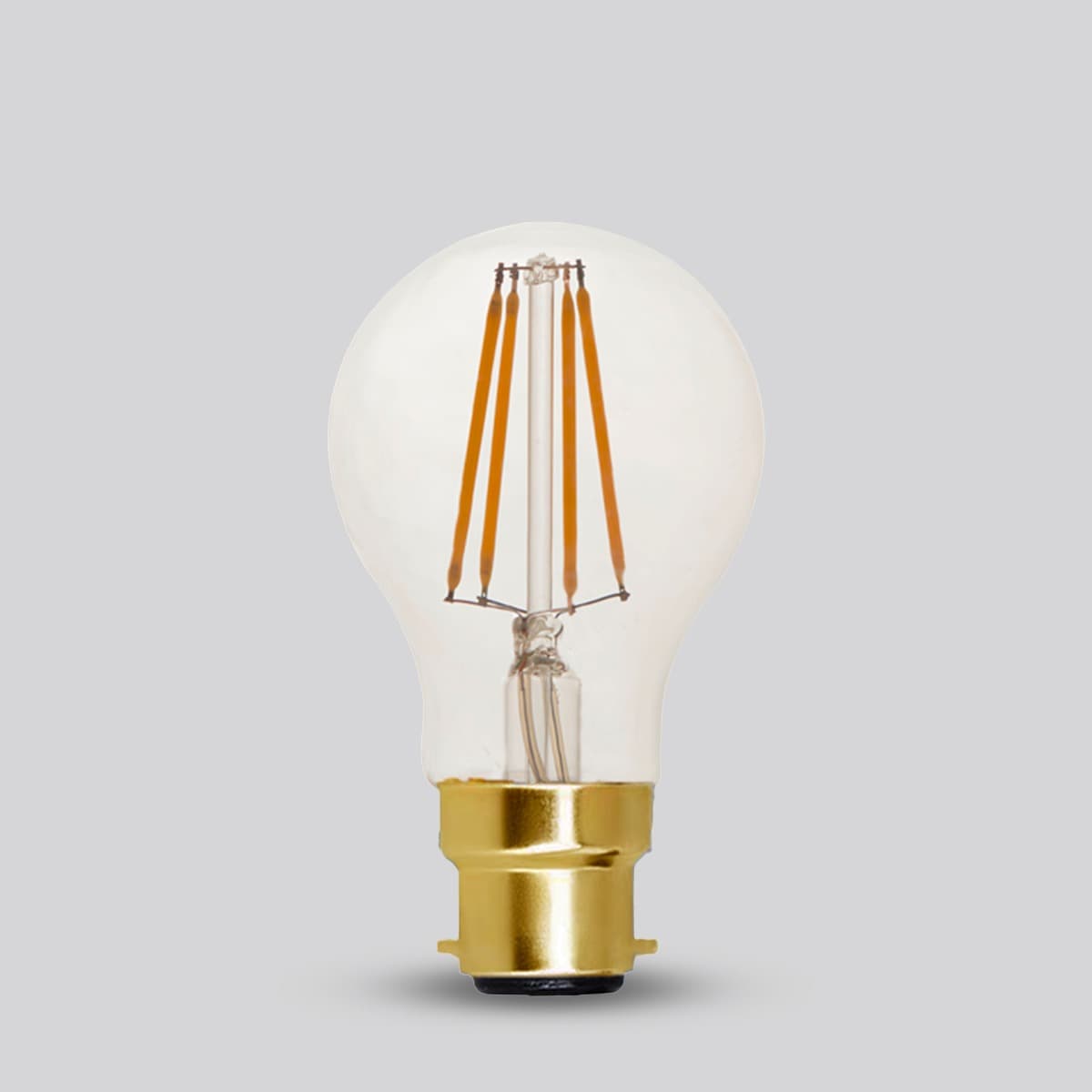 Soho Lighting B22 Classic Clear GLS Dimmable LED Bulb A60 - 7W - 2700K - High CRI