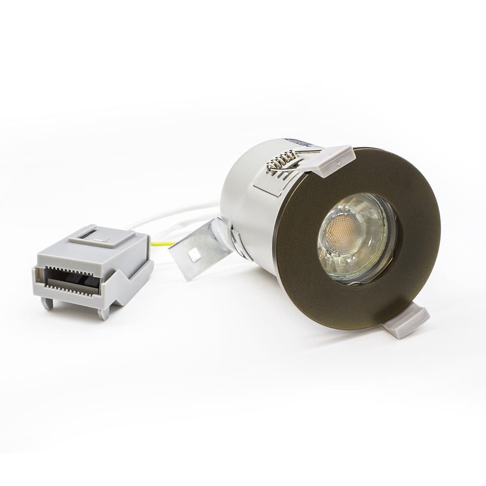 Lieber Bronze GU10 Fire rated IP65 downlight
