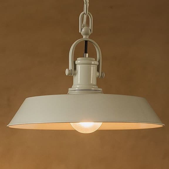 Brewer Industrial Breakfast Bar Pendant Light Grey Haze - Soho Lighting