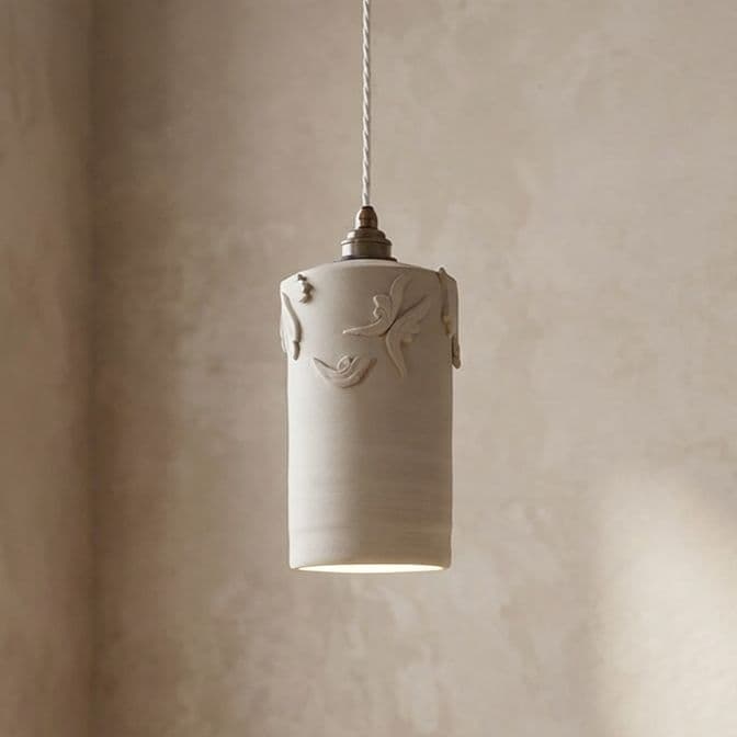 Acanthus Crown Pendant - Clay - The Soho Lighting Company