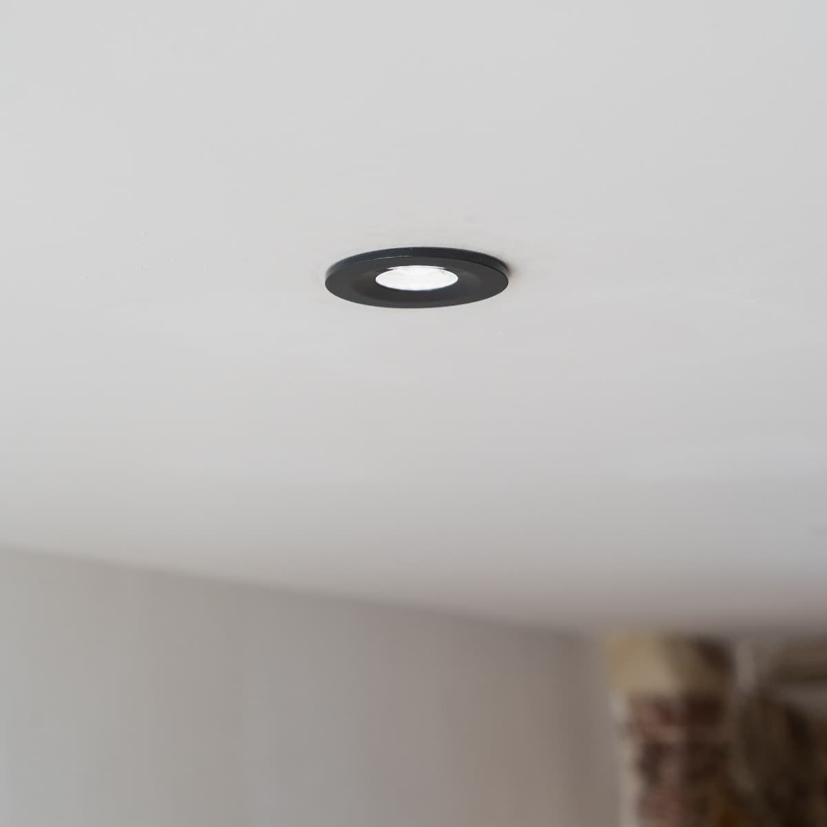 Soho Lighting Anthracite CCT Dim To Warm LED Downlight Fire Rated IP65