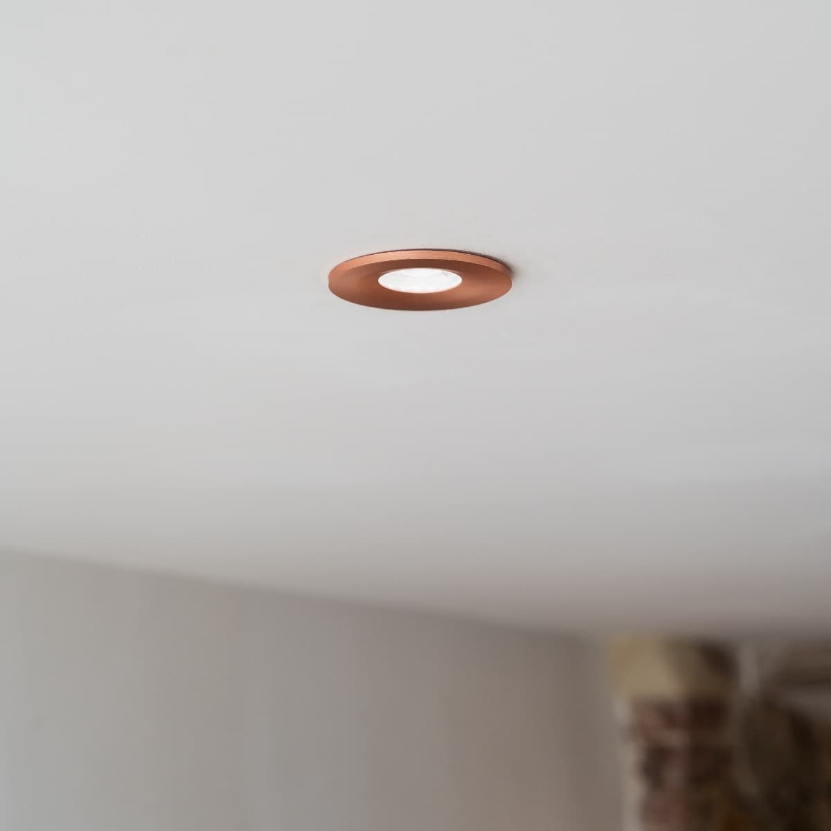 Soho Lighting Rose Gold LED Downlights - Fire Rated - Fixed - IP65 - CCT Switch - High CRI - Dimmable