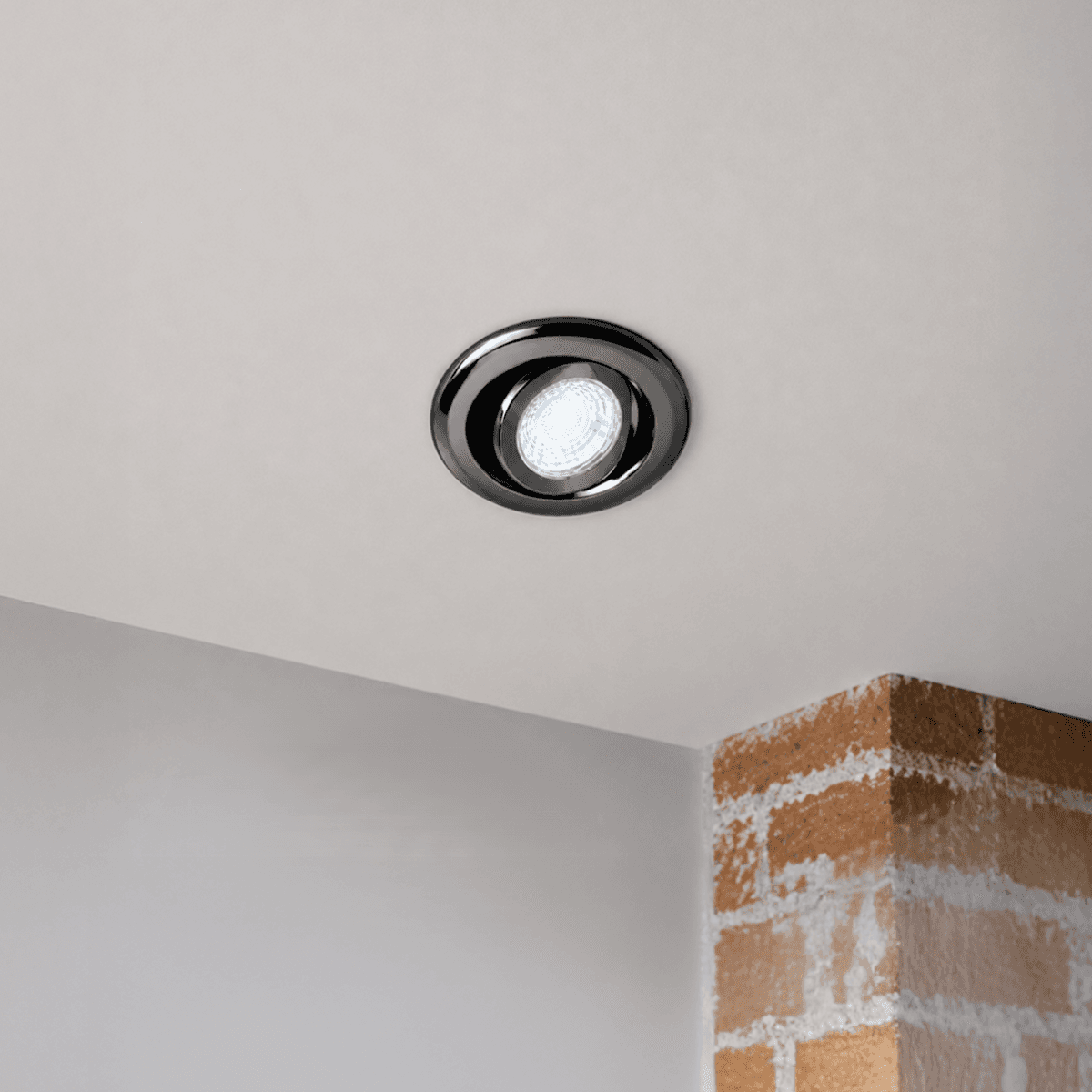 Soho Lighting Black Nickel 4K Cool White Tiltable LED Downlights - Fire Rated - IP44 - High CRI - Dimmable