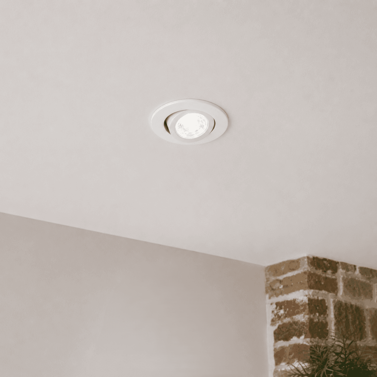 Soho Lighting White 4K Cool White Tiltable LED Downlights - Fire Rated - IP44 - High CRI - Dimmable