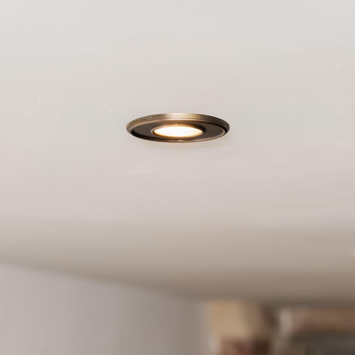 Soho Lighting Aged Brass LED Downlights - Fire Rated - Fixed - IP65 - CCT Switch - High CRI - Dimmable