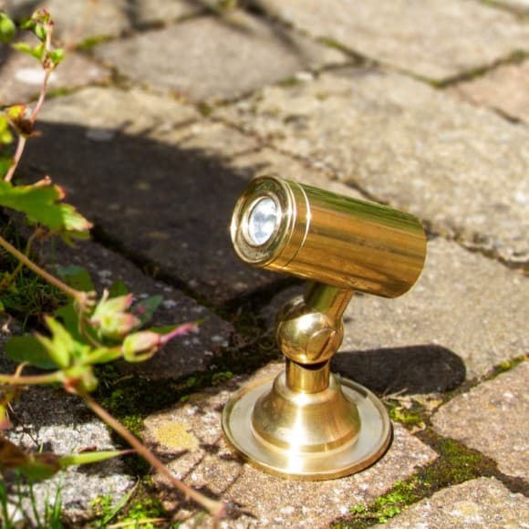 Soho Lighting Chelsea IP68 Solid Brass Spot Light 12V DC 3000K with 3 Metre Cable