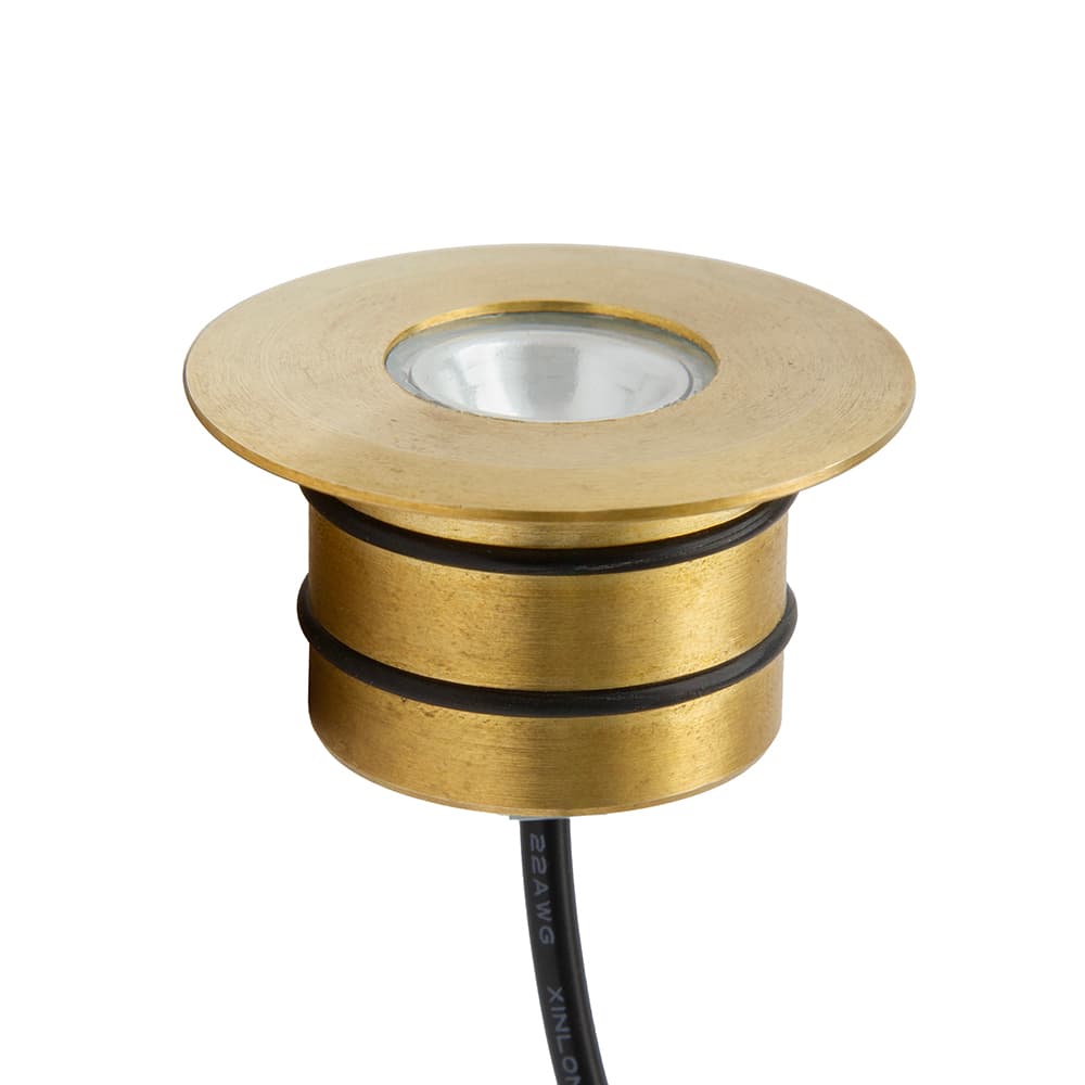 Soho Lighting Chelsea IP68 Solid Brass Uplighter Floor Light 12V DC 3000K