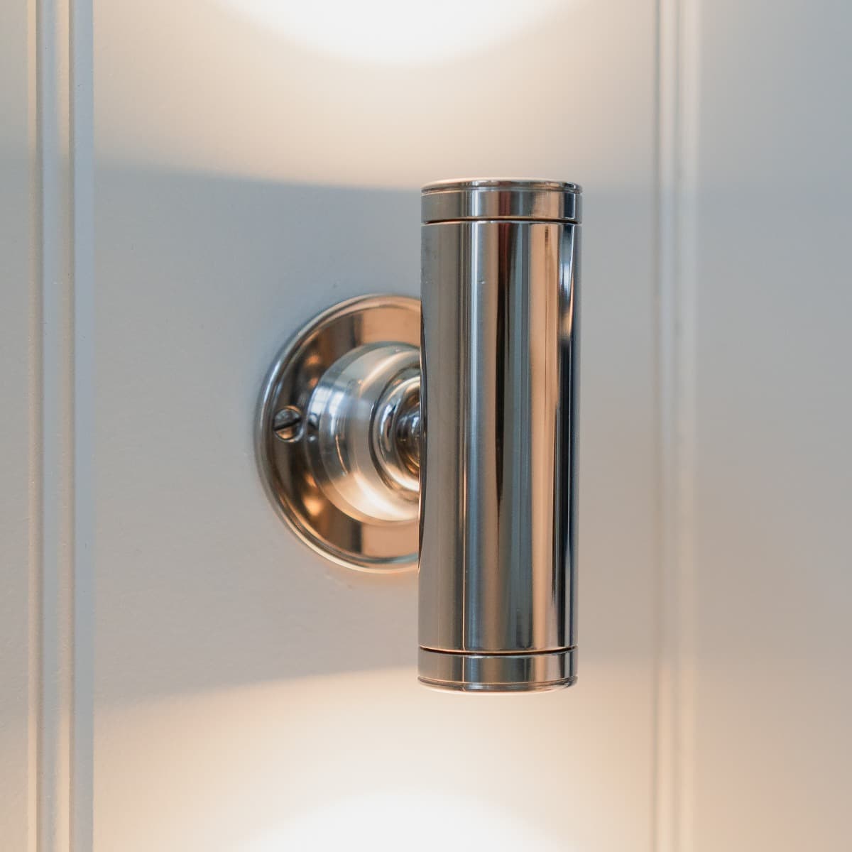Soho Lighting Chelsea IP68 Stainless Steel Up & Down Light 12V DC 3000K with 2 Metre Cable