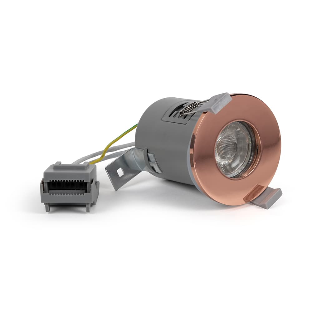 Lieber Copper GU10 Fire rated IP65 downlight