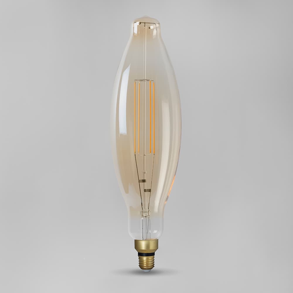 Soho Lighting 4W E27 ES Vintage 3.5K BT120 Large LED Light Bulb 1800K Dimmable
