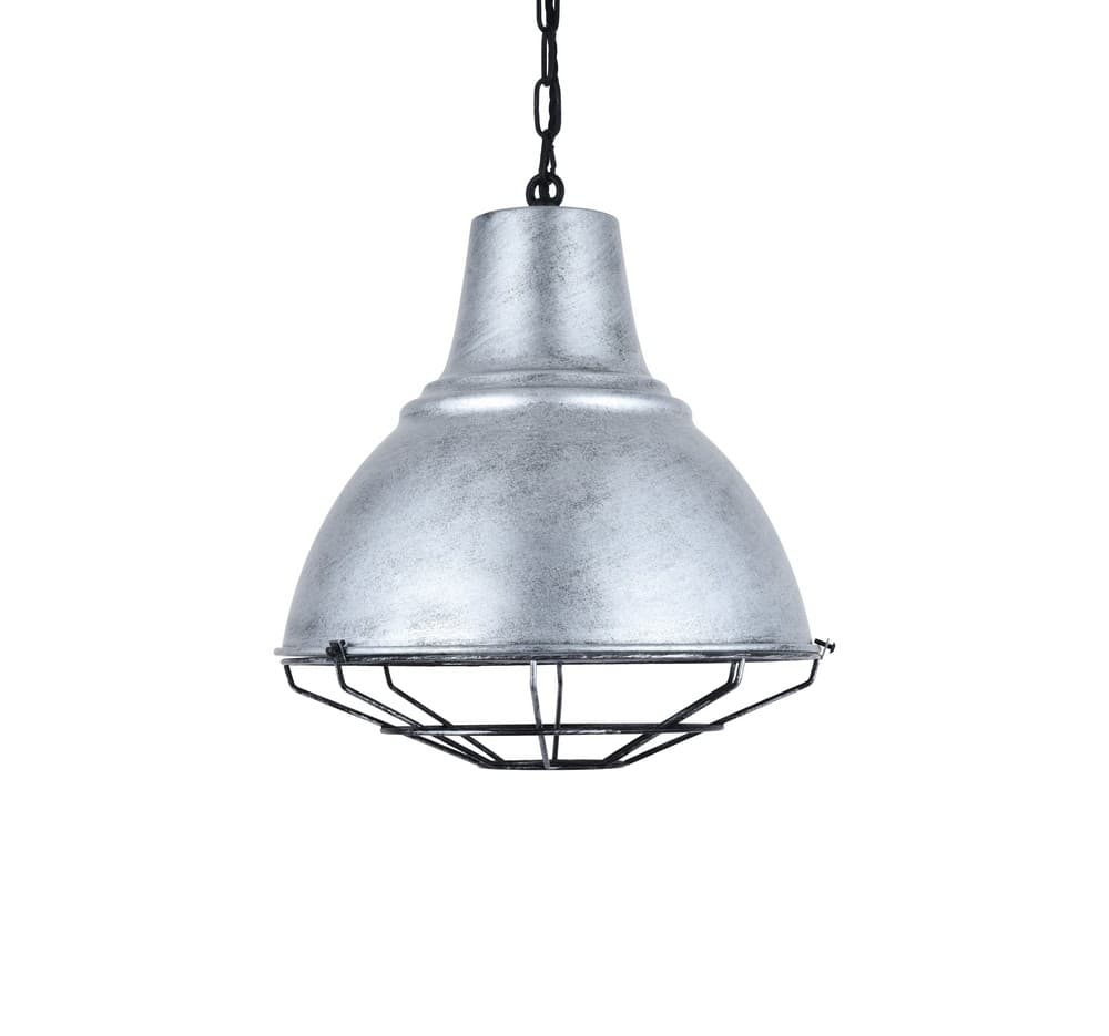 Compton Blackened Chrome Bell Hallway Pendant Light - Brushed Brass - Elesi