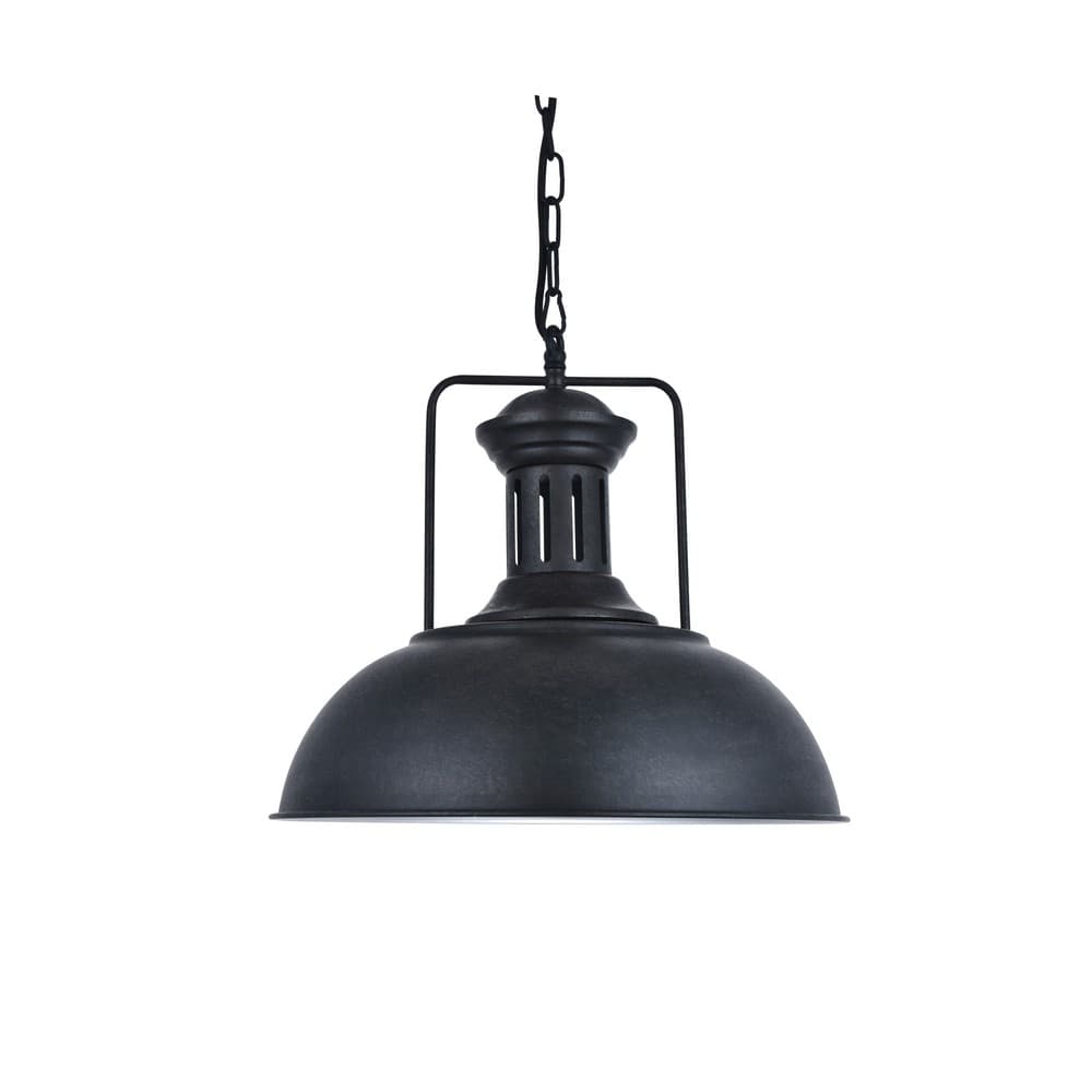 Regent Coffee Black Dome Pendant - Elesi