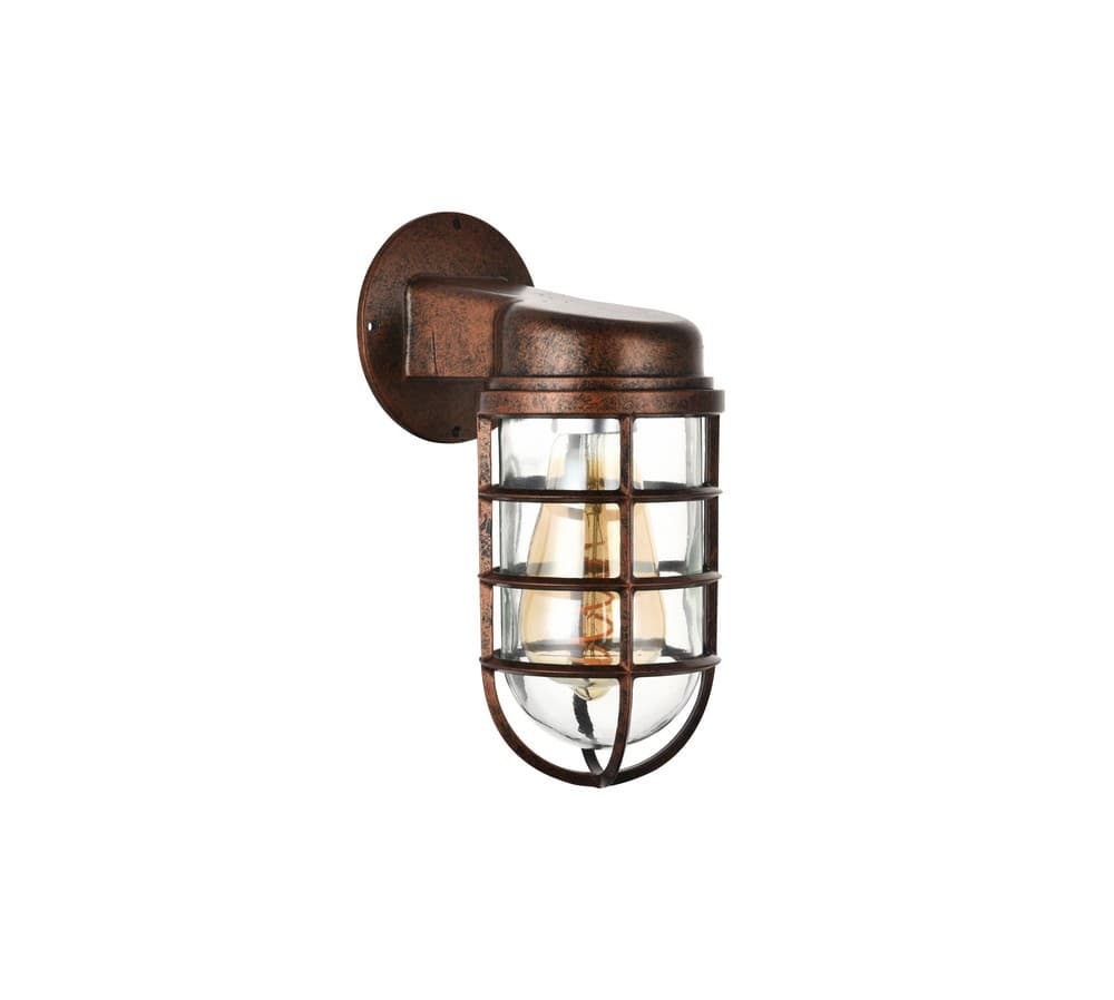 Broadwick Black Brushed Gold IP44 Rated Bathroom Bulkhead Wall Light - Soho Lighting - Brushed Brass