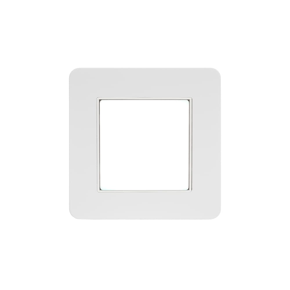 Soho Lighting White Metal Flat Plate LED Stair Light - Cool White