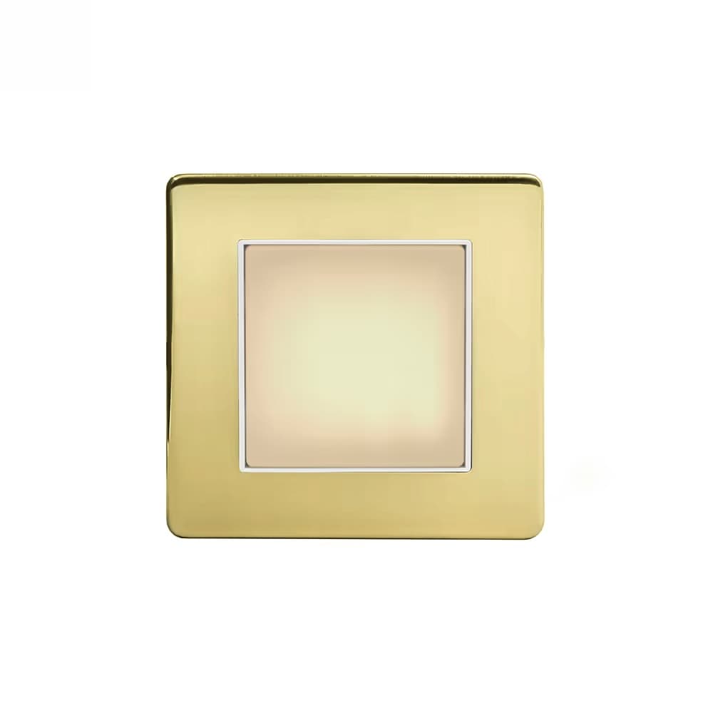 Soho Lighting Brushed Brass LED Stair Light - Warm White