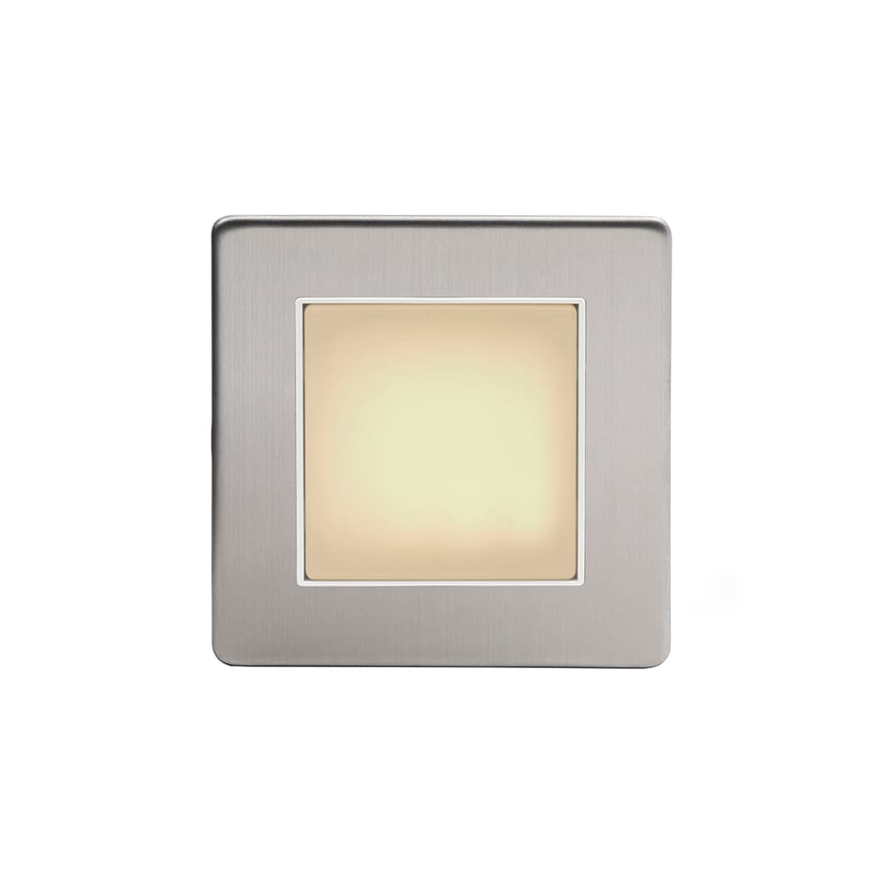 Soho Lighting Brushed Chrome LED Stair Light - Warm White
