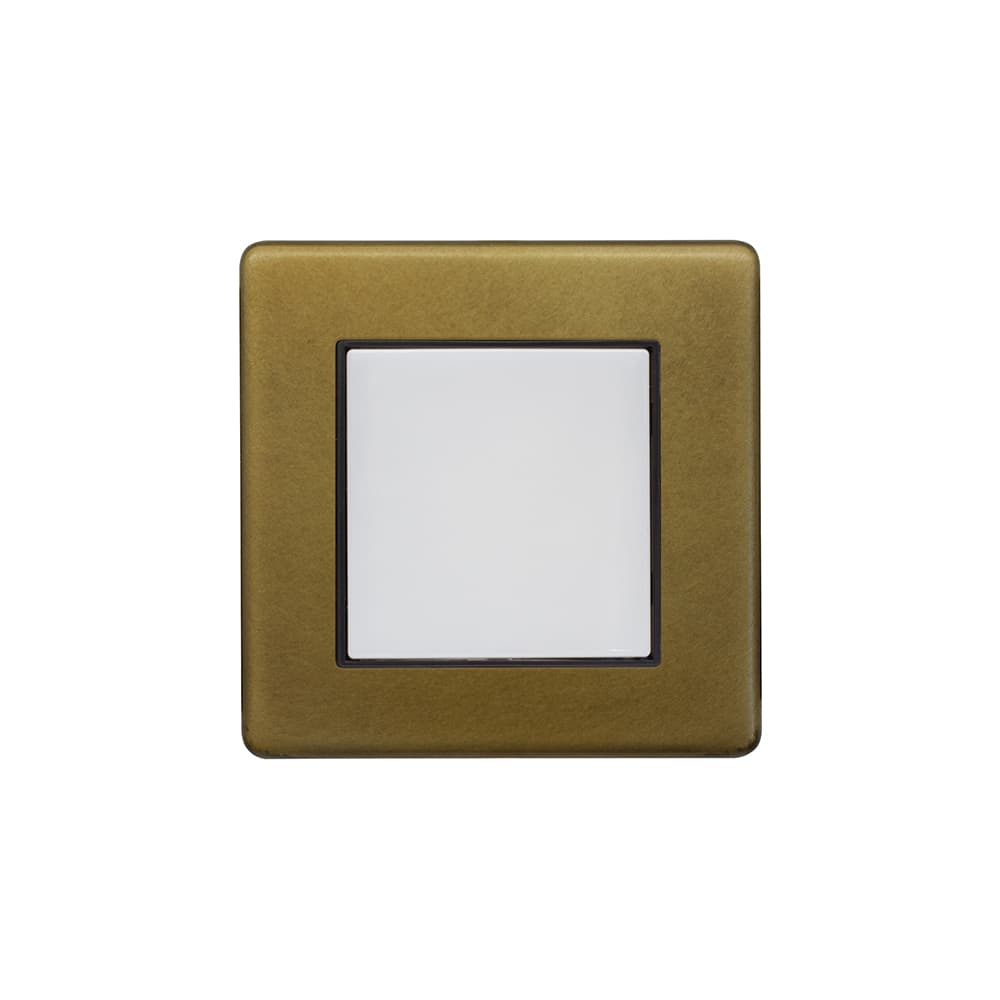 Soho Lighting Old Brass LED Stair Light - Cool White