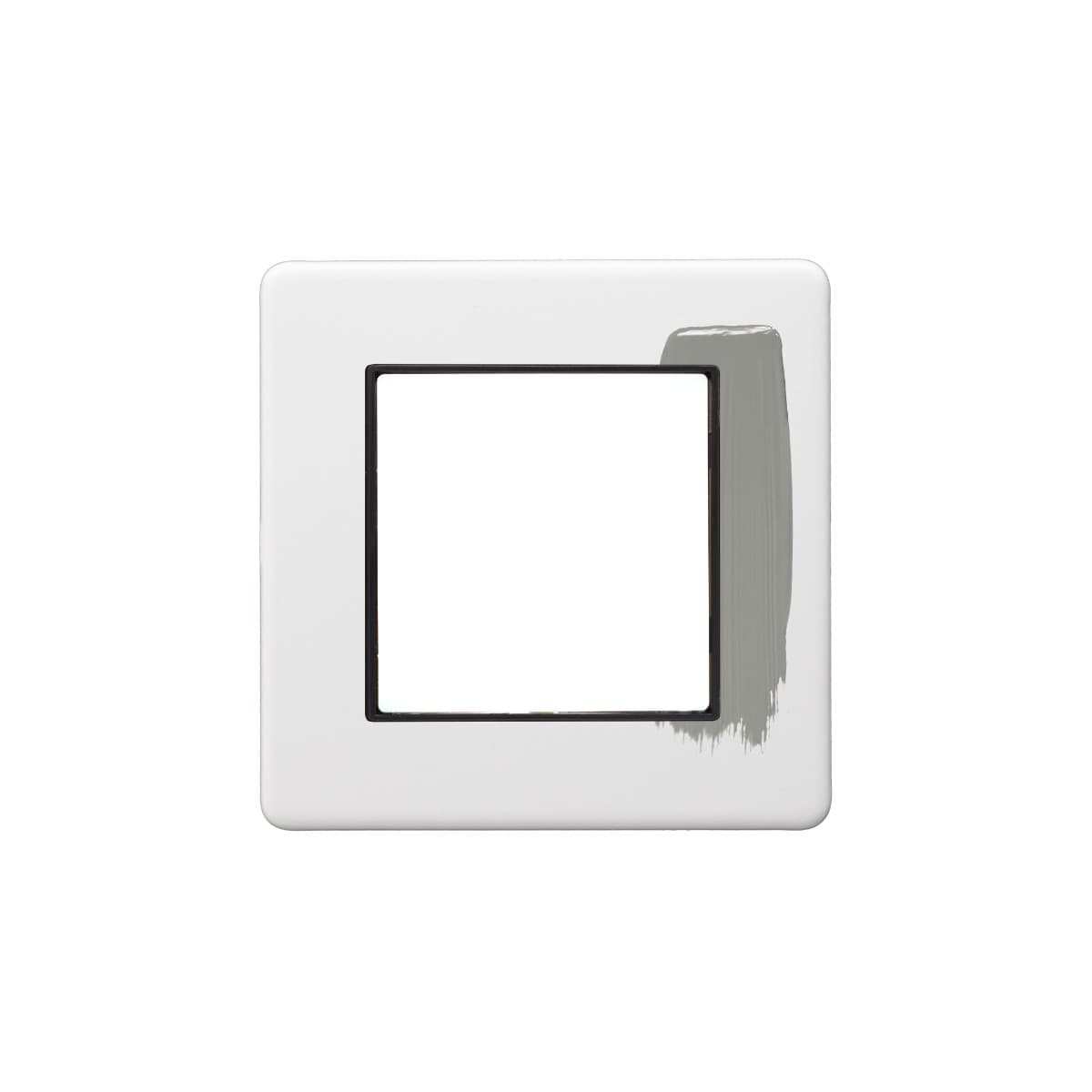 Soho Lighting Primed Paintable LED Stair Light - Cool White with Black Insert