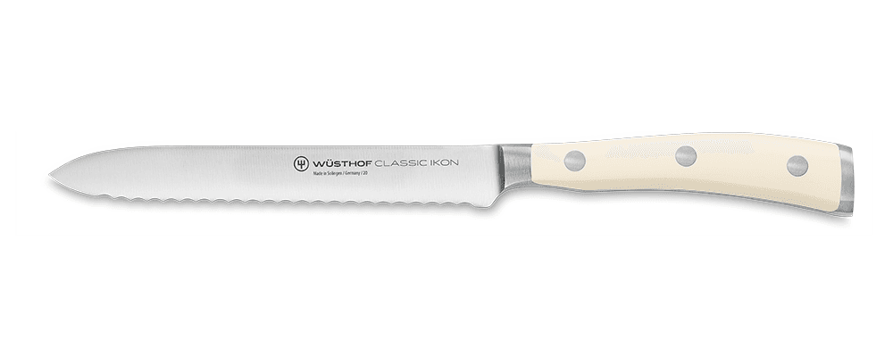 Wüsthof Classic Ikon Cream 14cm Sausage Knife (WT1040431614)