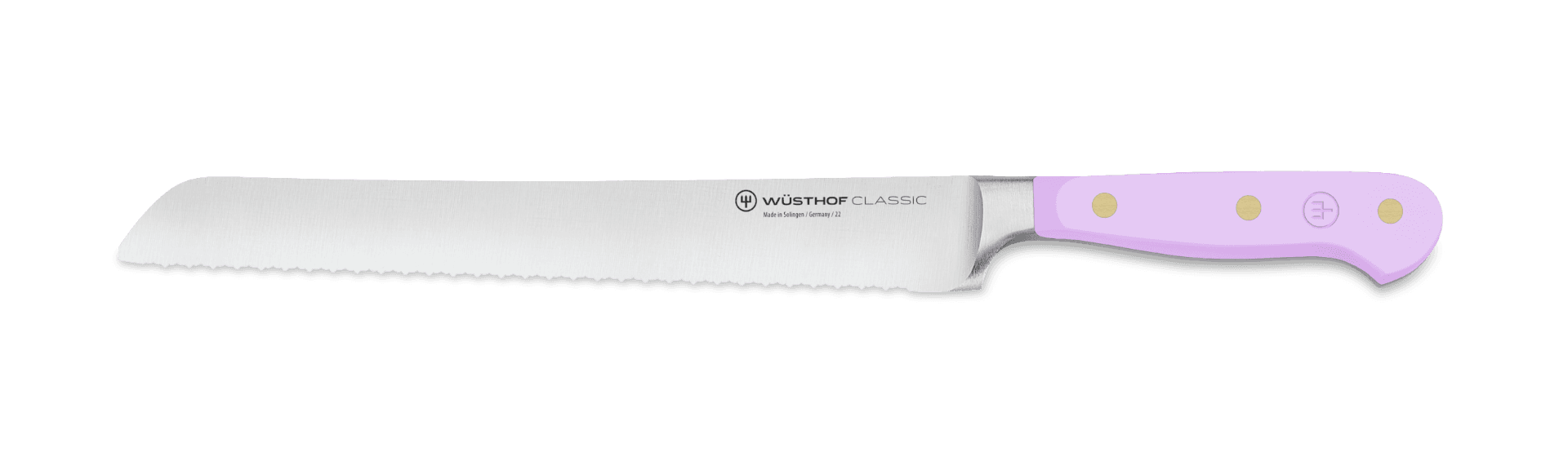 Wüsthof Classic Colour Precision Double Serrated Bread Knife 23cm Purple Yam (WT1061706223)
