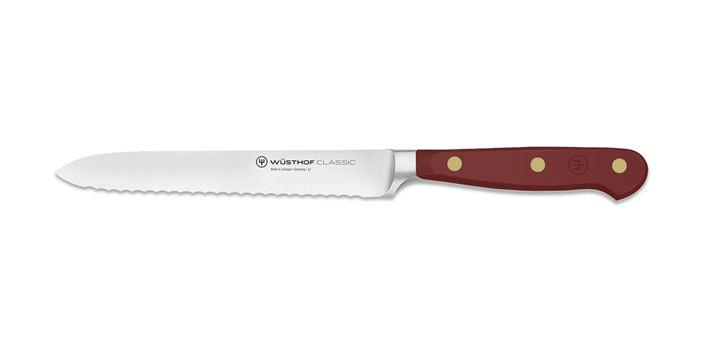 Wüsthof Classic Colour Serrated Utility Knife 14cm Tasty Sumac (WT1061708514)