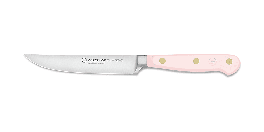 Wüsthof Classic Colour Steak Knife 12cm Pink Himalayan Salt (WT1061710412)