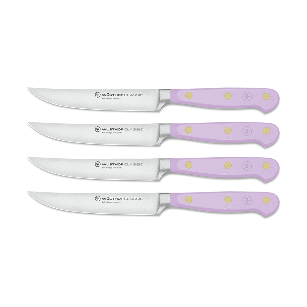 Wüsthof Classic Colour 4-piece Steak Knife Set Purple Yam (WT1061760402)