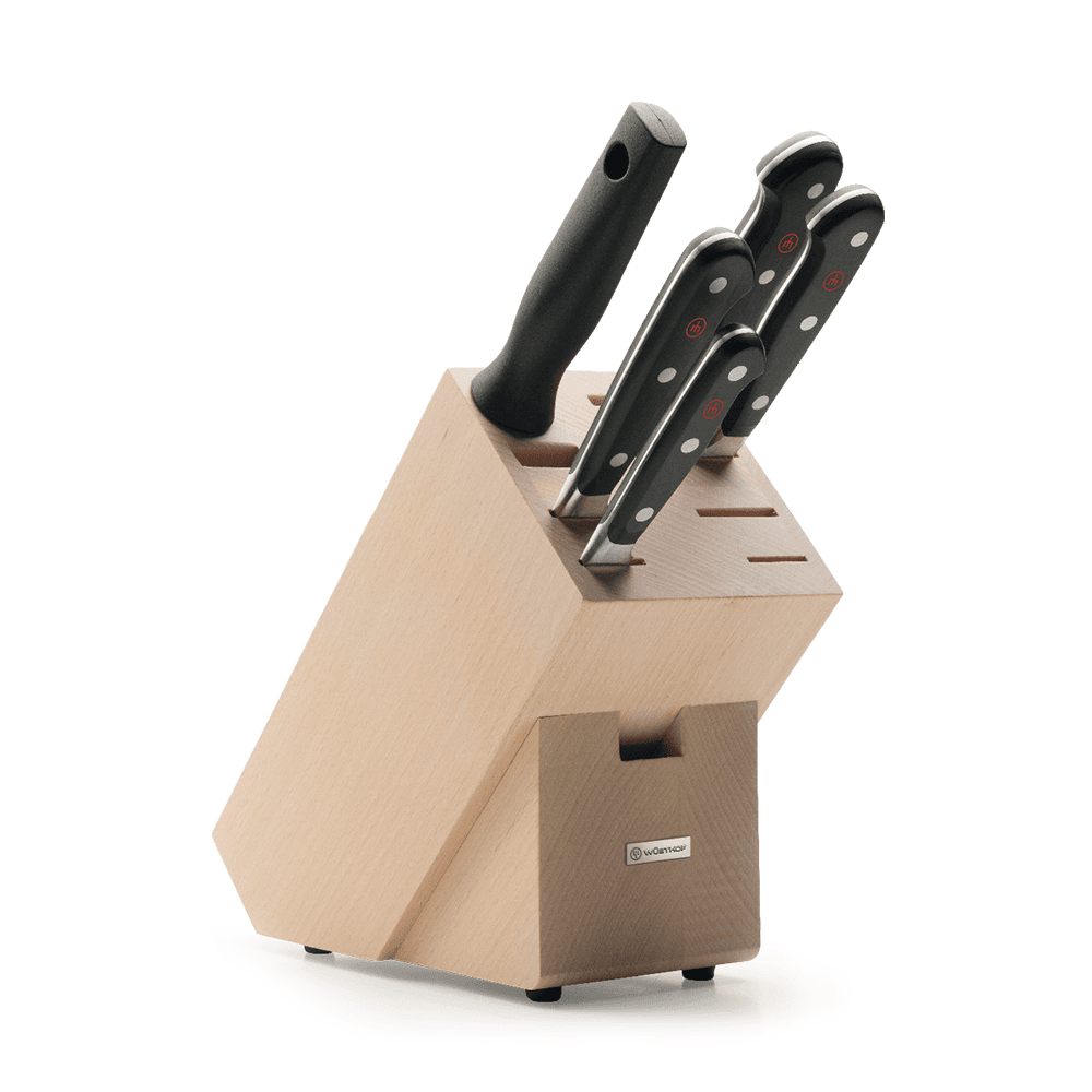 Wüsthof Classic 5pc Knife Block Beech (WT1090170501)