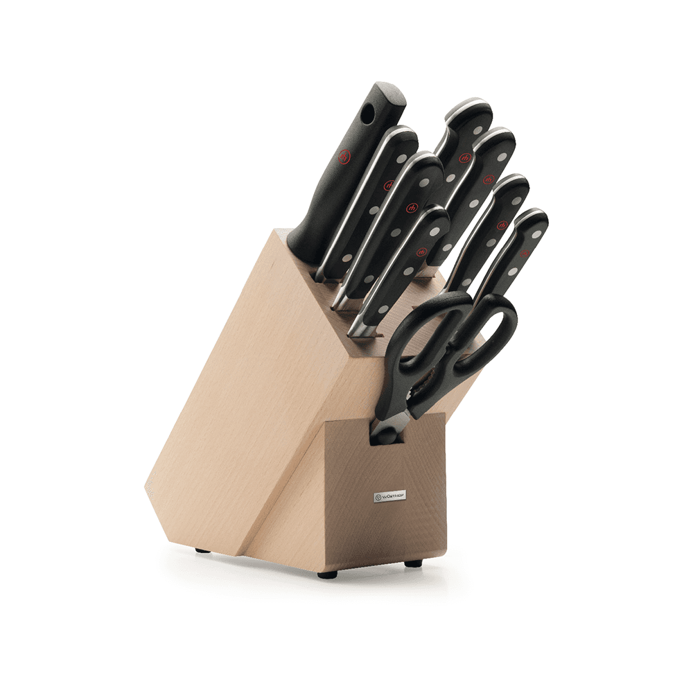 Wüsthof Classic 9pc Knife Block Beech (WT1090170901)