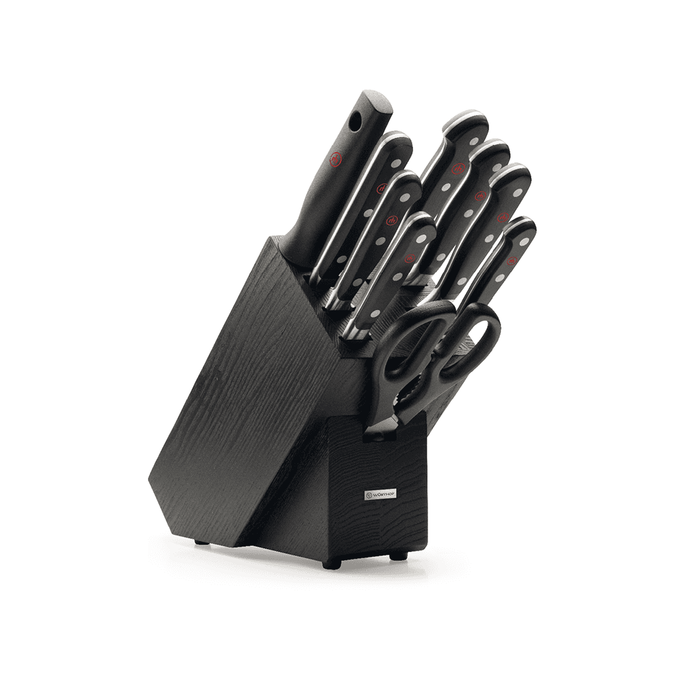 Wüsthof Classic 9pc Knife Block Black Ash (WT1090170905)