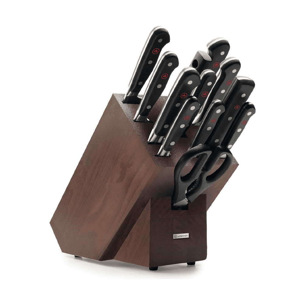 Wüsthof Classic 12pc Knife Block Brown Ash (WT1090171203)