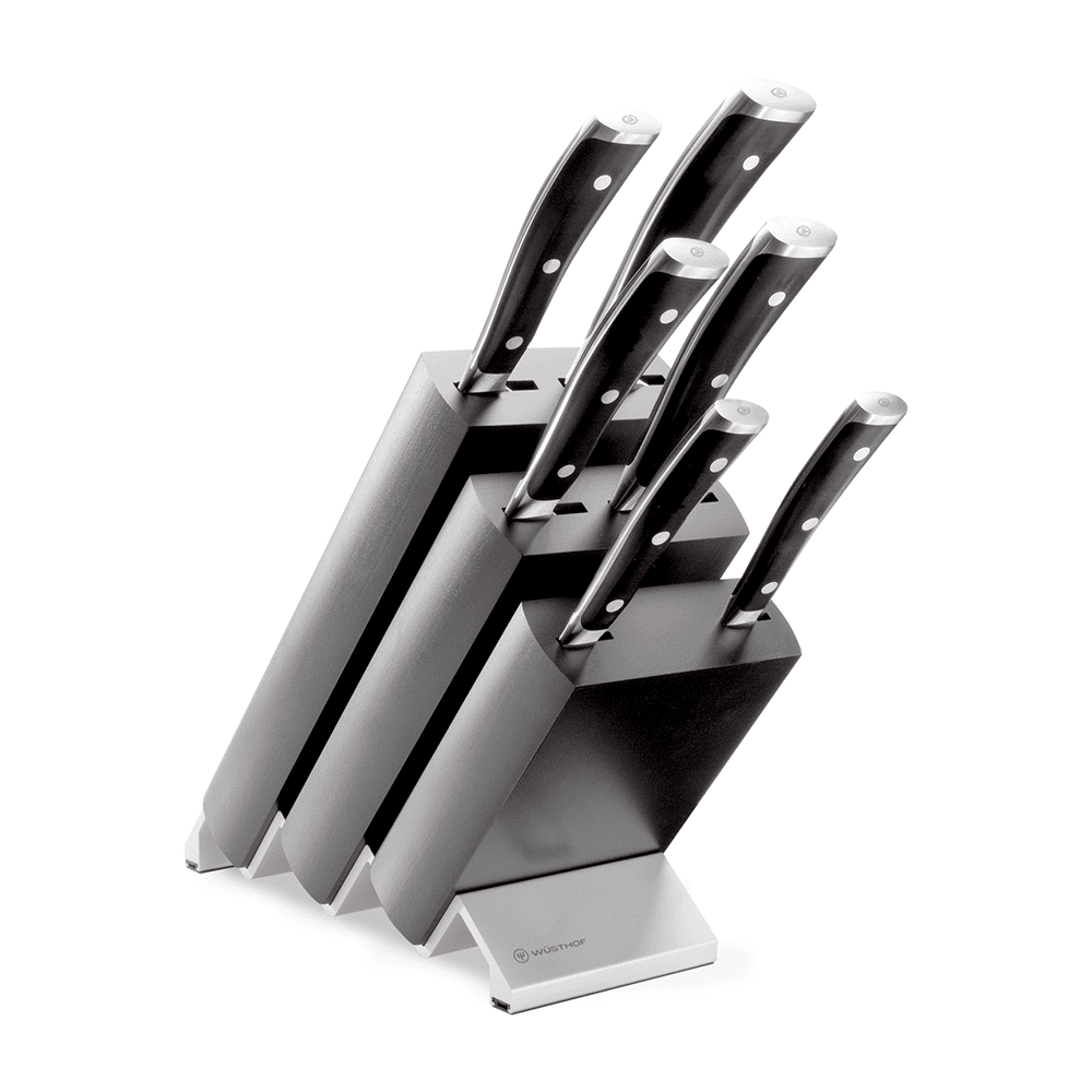 Wüsthof Classic Ikon 6pc Knife Block Black Ash (WT1090370601)
