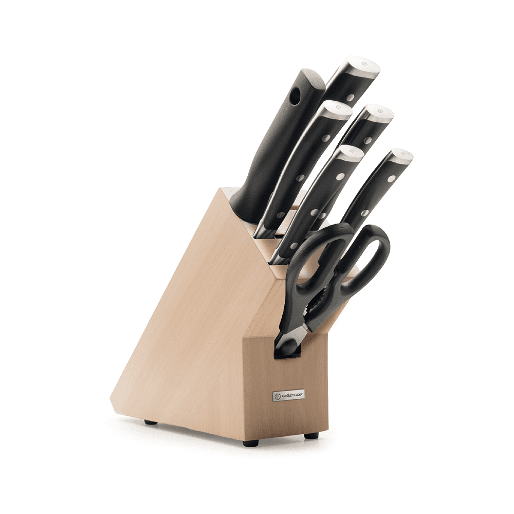 Wüsthof Classic Ikon 7pc Knife Block Beech (WT1090370701)
