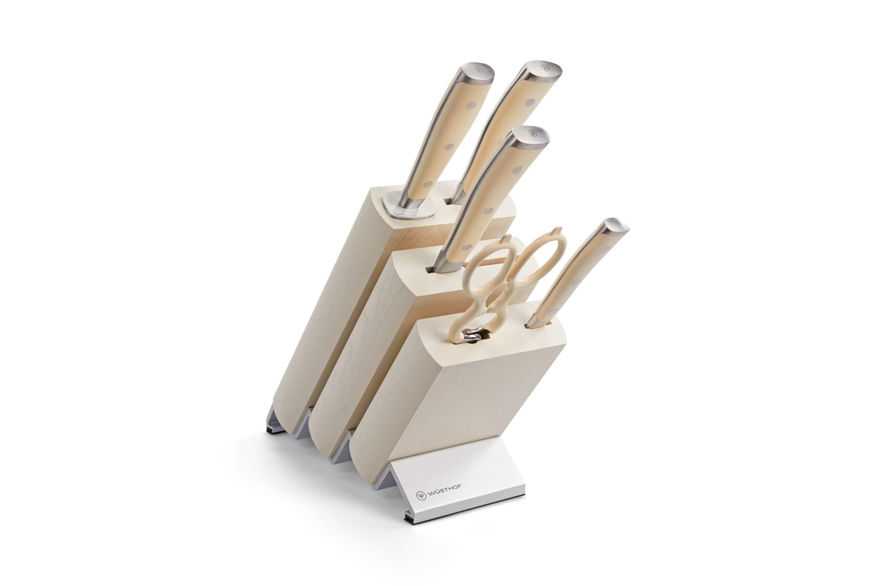 Wüsthof Classic Ikon Crème Knife Block 6 Piece Set (1090470501)