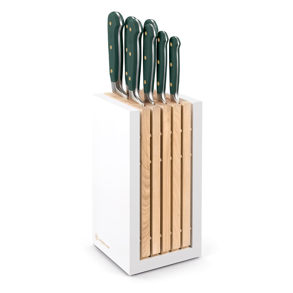 Wüsthof Classic Colour 8 Piece Knife Block Set Classic Fresh Rosemary (1091770717)