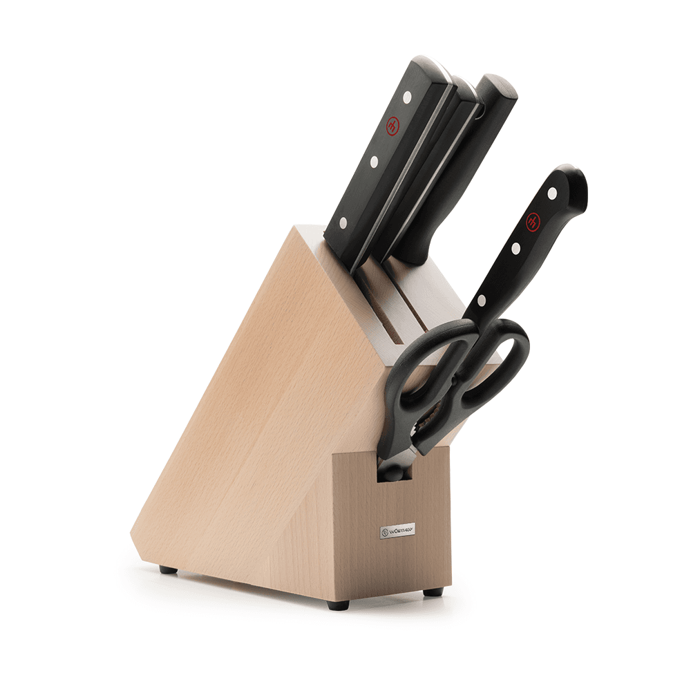 Wüsthof Gourmet 5pc Chinese Knife Block Beech (WT1095070501)