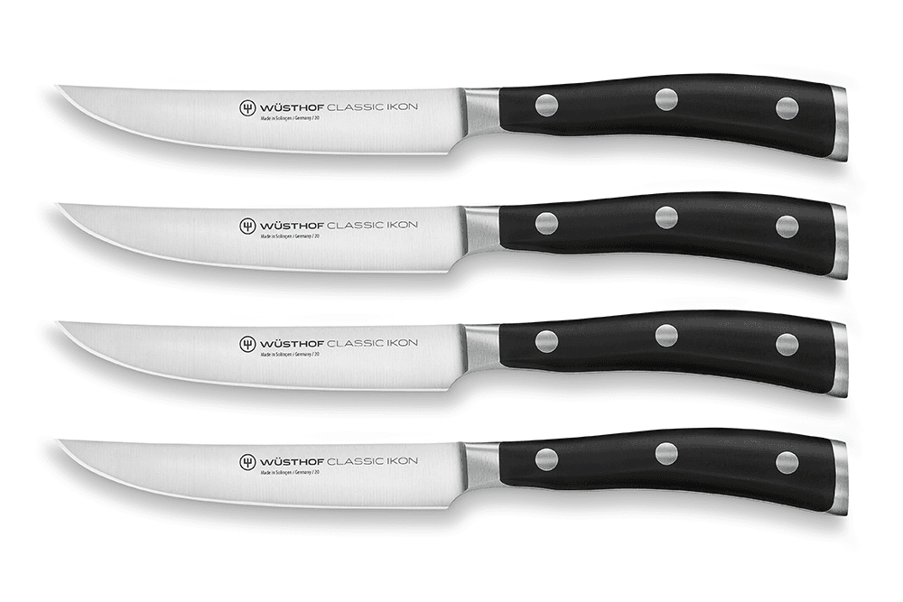 Wüsthof Classic Ikon 4pc Steak Knife Set (WT1120360401)