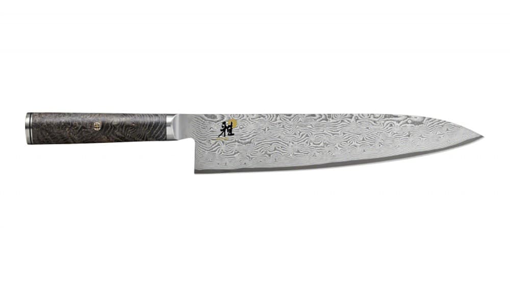 Miyabi Black 5000MCD 67 chef knife gyutoh 24 cm Damascus-black maple