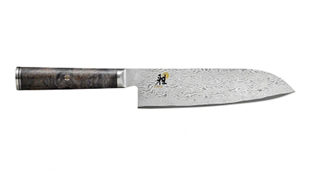 Miyabi Black 5000MCD 67 santoku knife Damascus 18 cm