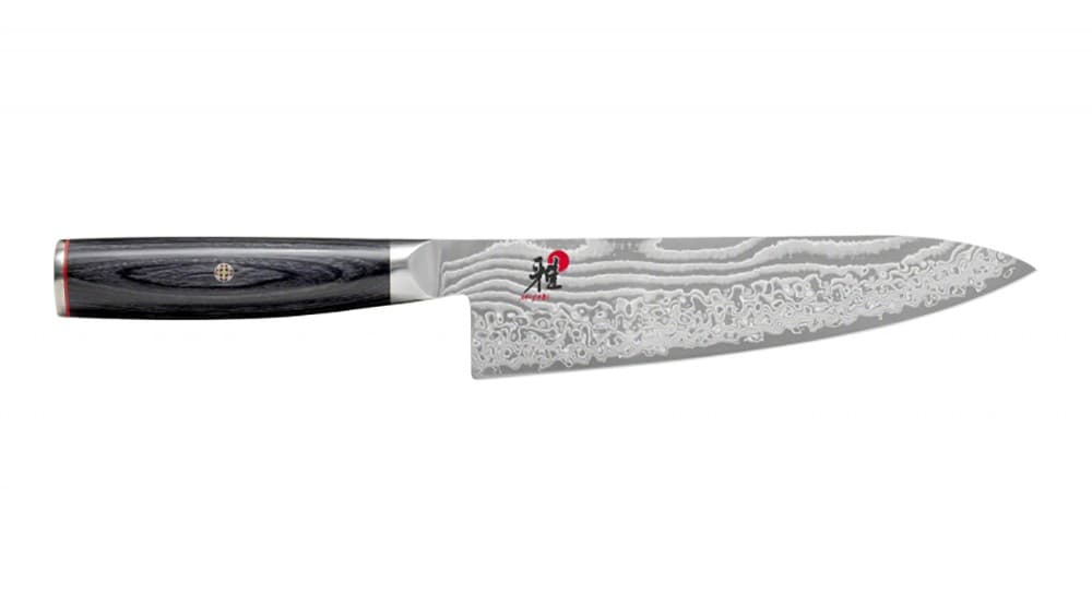 Miyabi Raw 5000FCD chef knife gyutoh 20 cm Damascus-black
