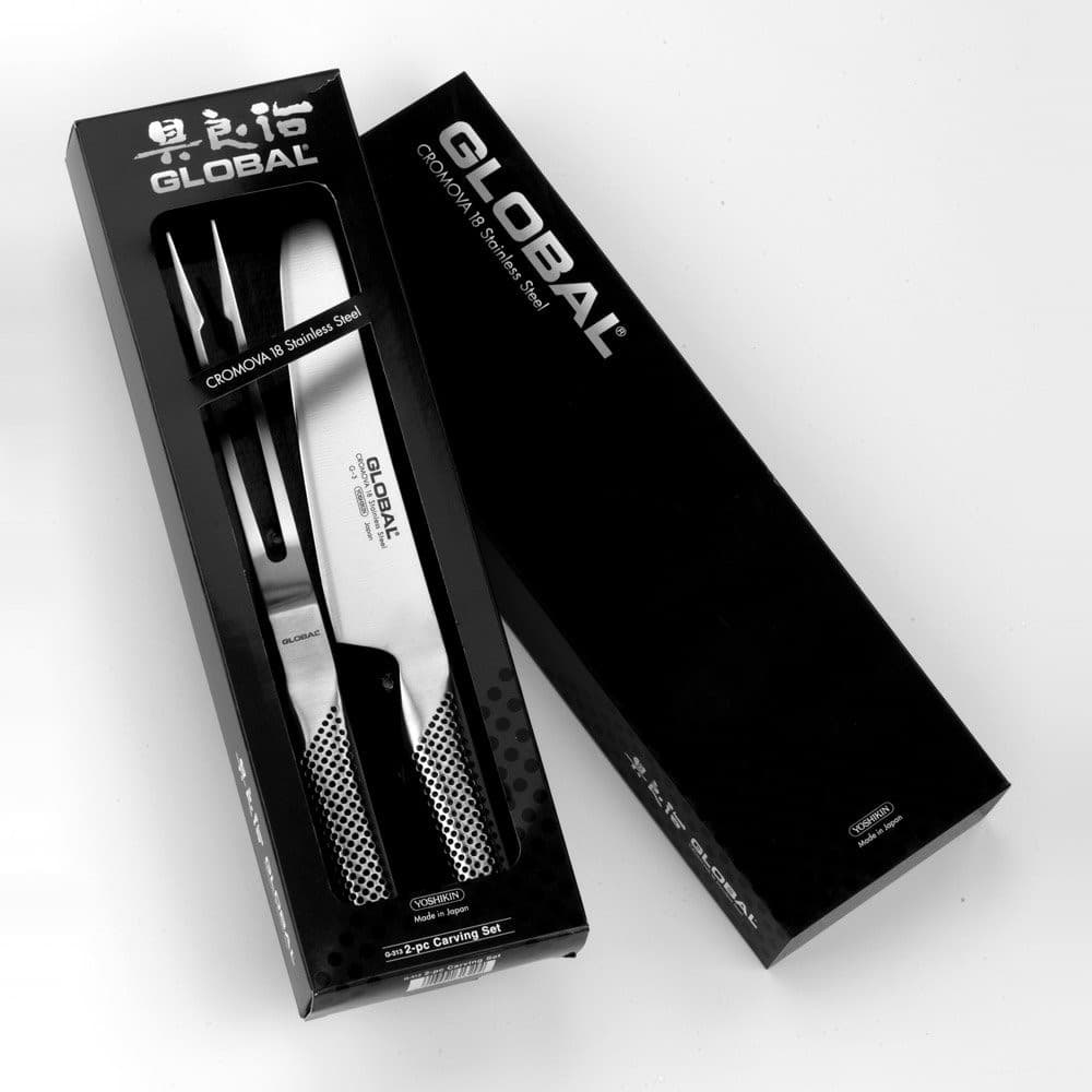 Global G313 - 2 piece Carving Set (G-313)